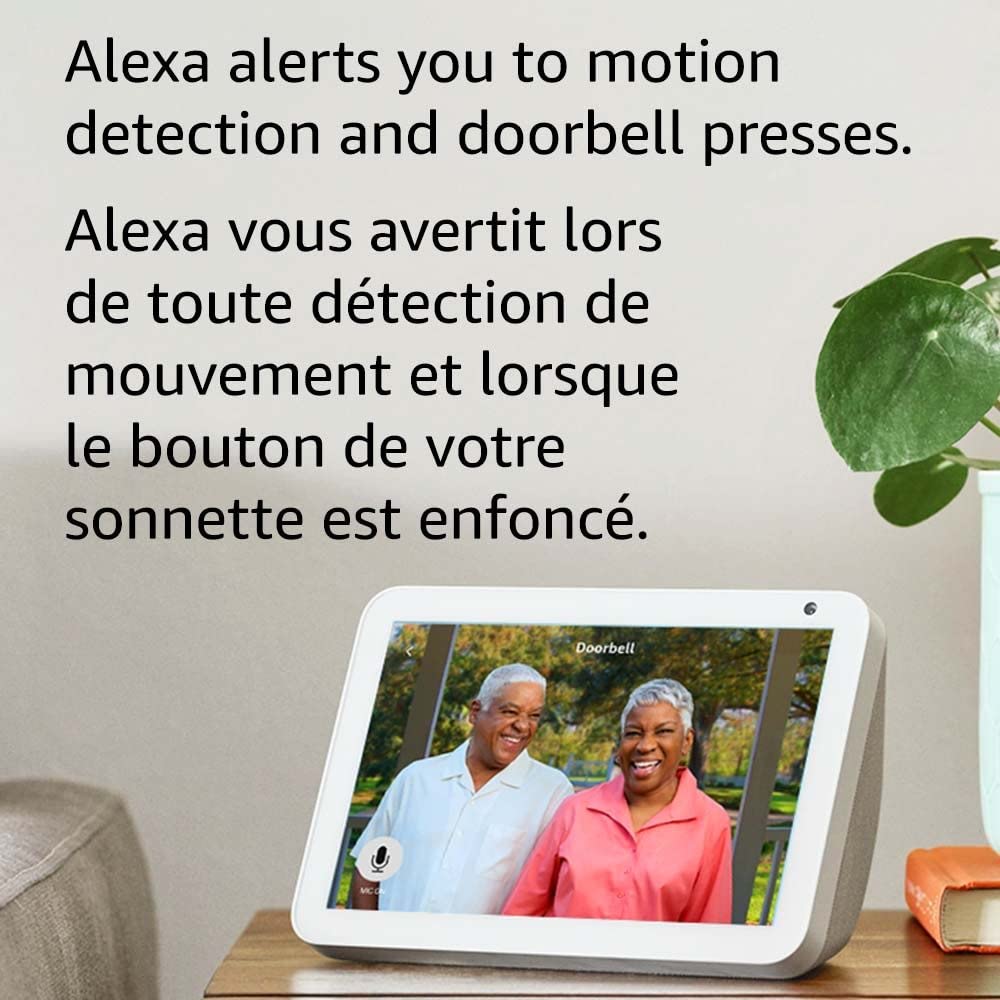 Blink Video Doorbell (newest model), Two-way audio, HD video, motion and chime app alerts, and Alexa enabled — wired or wire-free (Black)