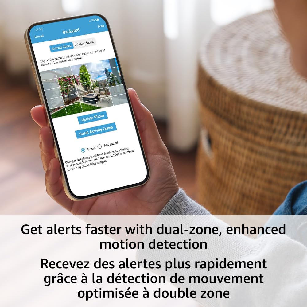 Blink Outdoor 4 (newest model), Wireless smart security camera, two-year battery, 1080p HD day and infrared night live view, two-way talk – 2 camera system