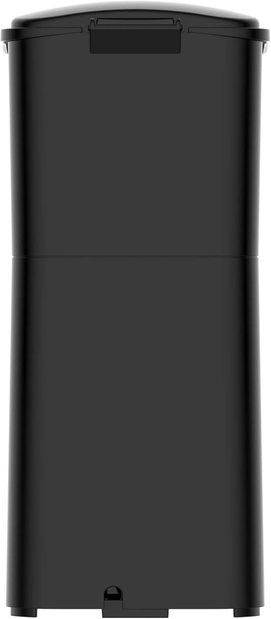 CULINARY CHEF Retro Single Serve Maker, Brewer for Ground Coffee, 300 milliliters, BLACK