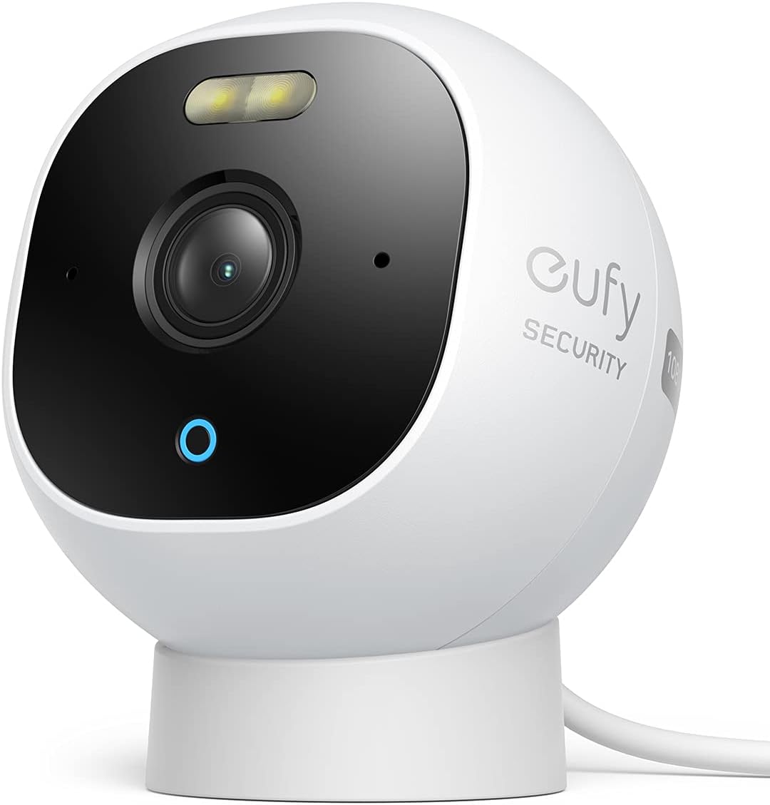 eufy Security Outdoor Cam E210, All-in-One Outdoor Security Camera with 1080p Resolution, Spotlight, Color Night Vision, No Monthly Fees, Wired Camera, Security Camera Outdoor, IP67 Weatherproof
