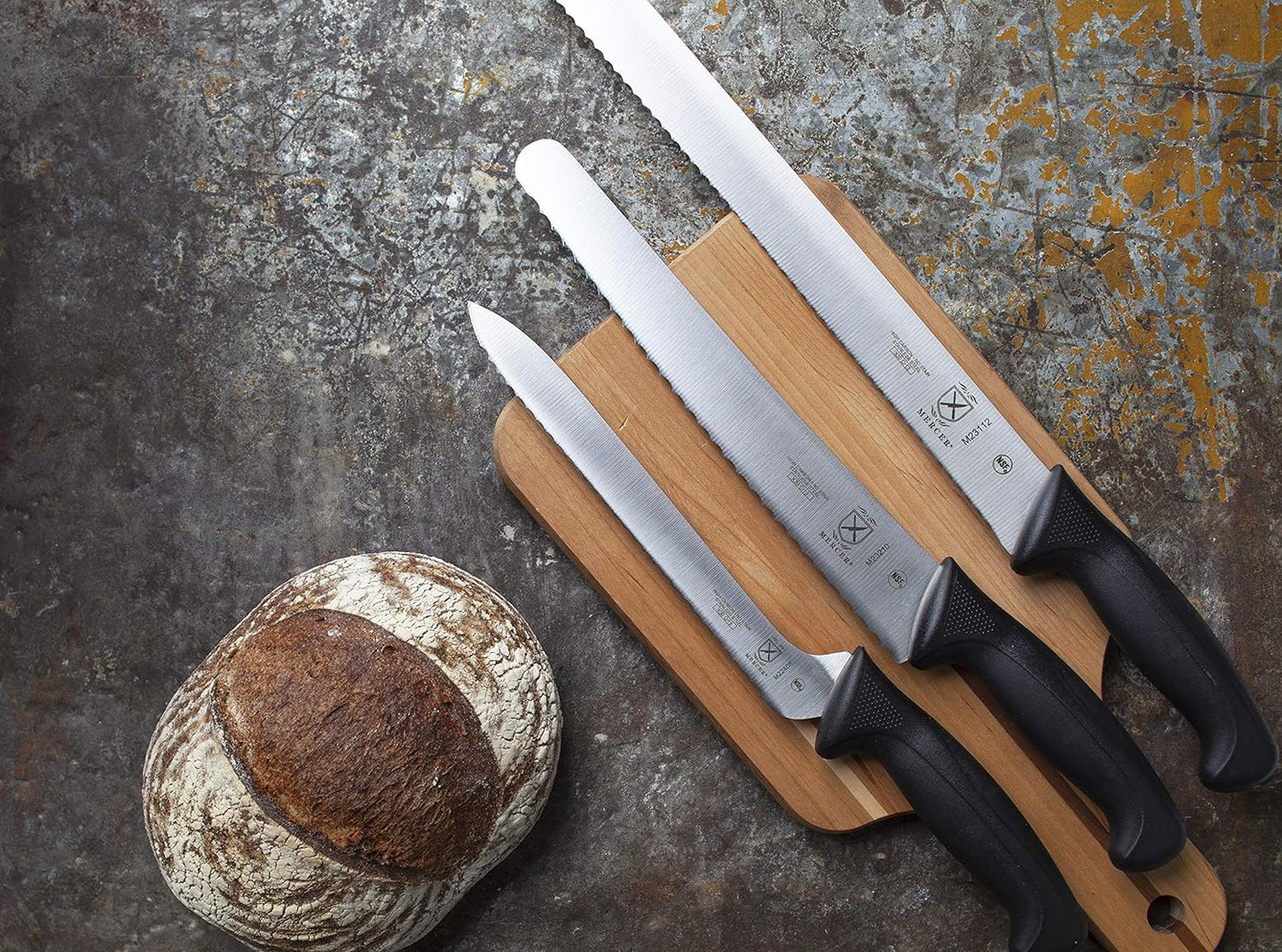 Mercer Culinary M23860 Millennia Black Handle, 8.5-Inch Narrow, Fillet Knife