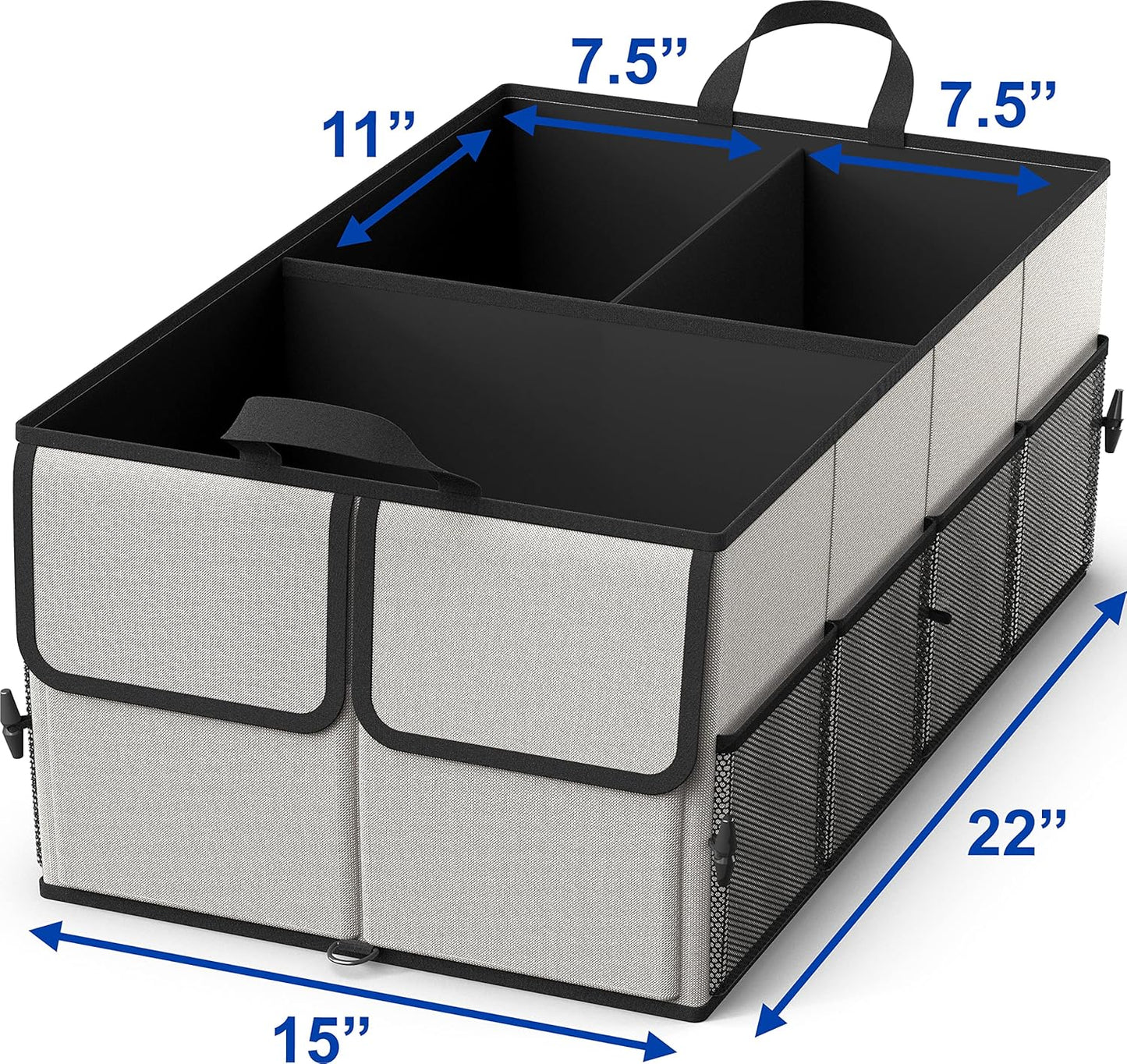 Purilite Select Foldable Car Trunk Organizer