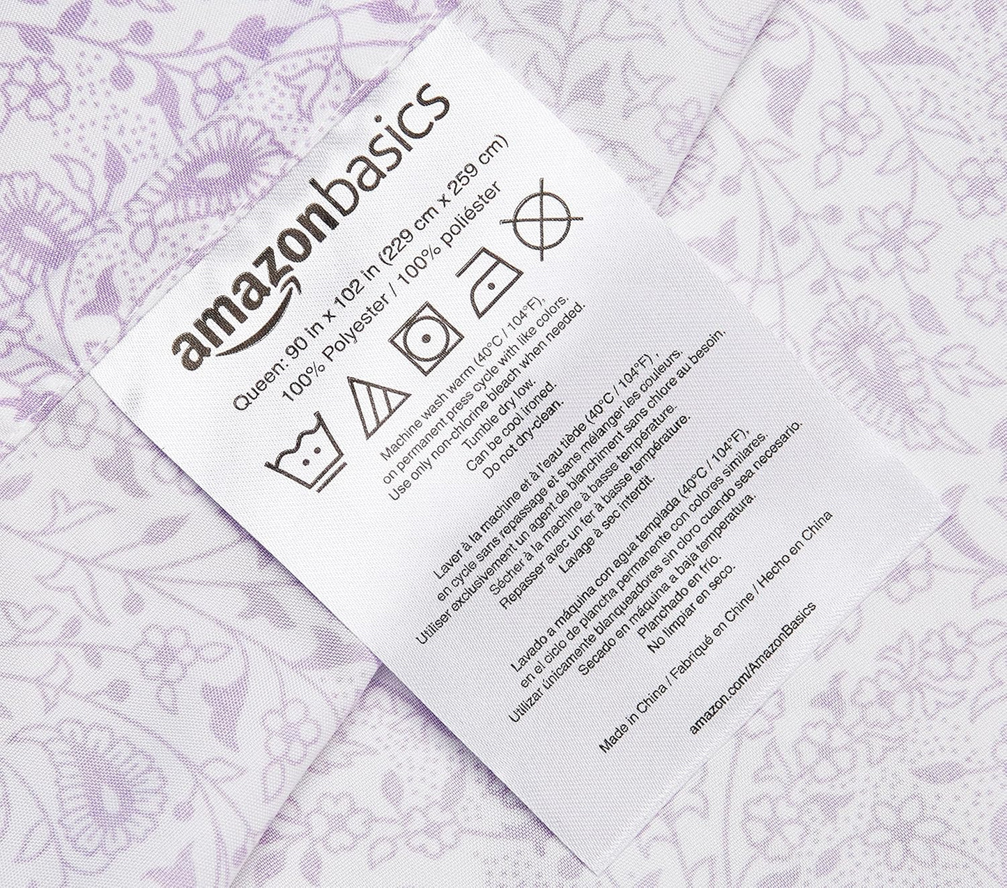 Amazon Basics Lightweight, Breathable Microfiber 4-Piece Bed Sheet Set with 14-Inch Deep Pockets, Full, Blush Pink, Solid