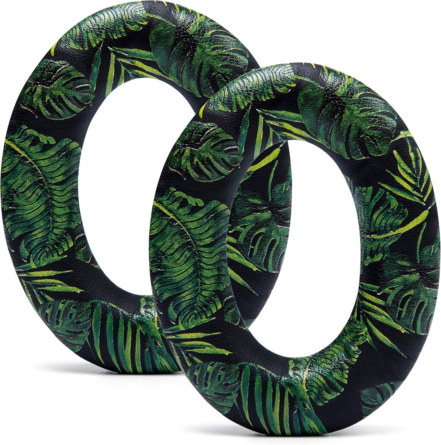 WC Wicked Cushions Upgraded Replacement Ear Pads for Bose QC35 & QC35ii (QuietComfort 35) Headphones & More - Softer Leather, Luxurious Memory Foam, Added Thickness, Extra Durability | Navy Tiger