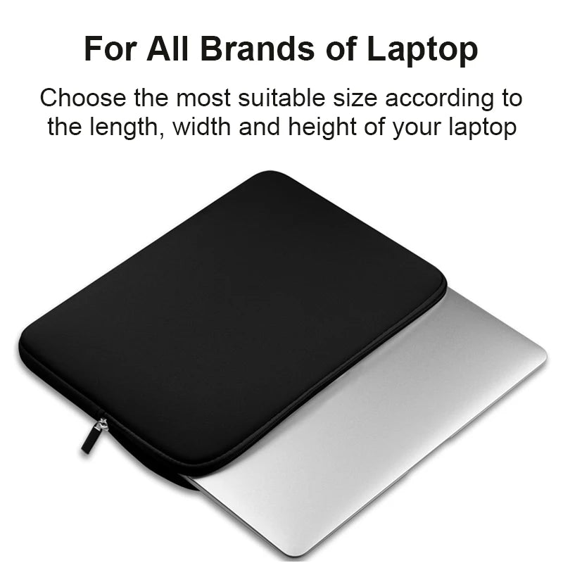 Purilite Select Black Laptop Sleeve – 15.6 Inch