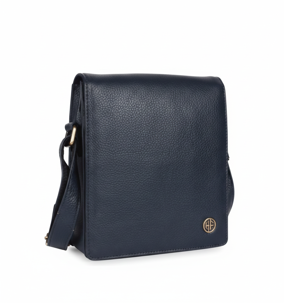 Hammonds SB1159 Premium Cow Leather Men’s Sling Bag | Genuine Cow Leather Crossbody Bag | Stylish & Durable Messenger Bag | Travel & Everyday Use - PuriLite