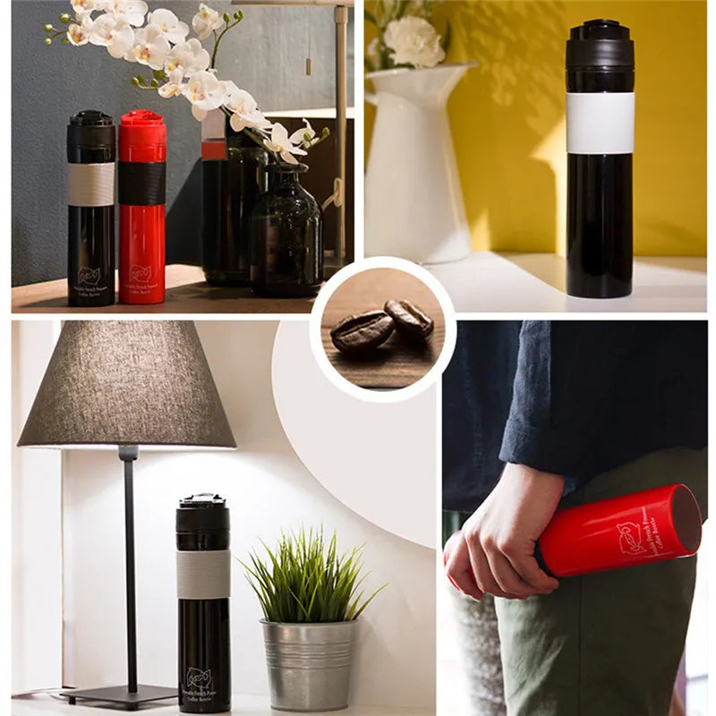 Purilite Select™ Portable 1‑Cup Drip Coffee Maker