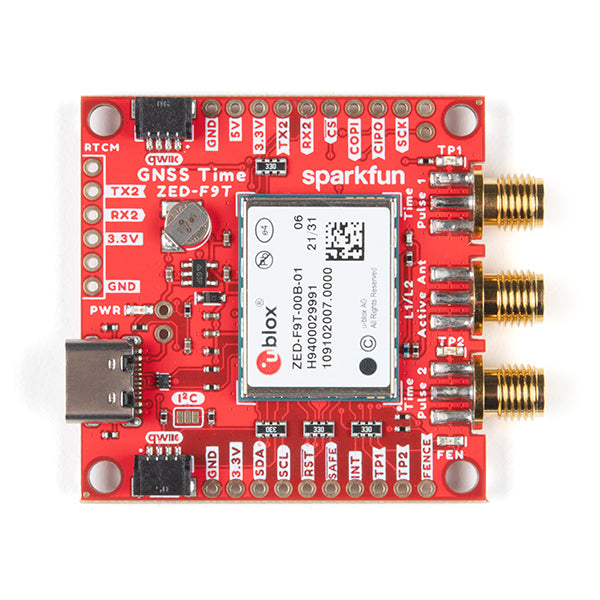 SparkFun GNSS Timing Breakout - ZED-F9T (Qwiic)
