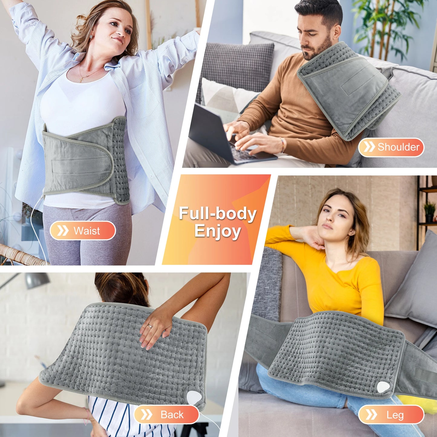 Purilite Select Electric Heating Waist Belt – Total Warmth for Your Core