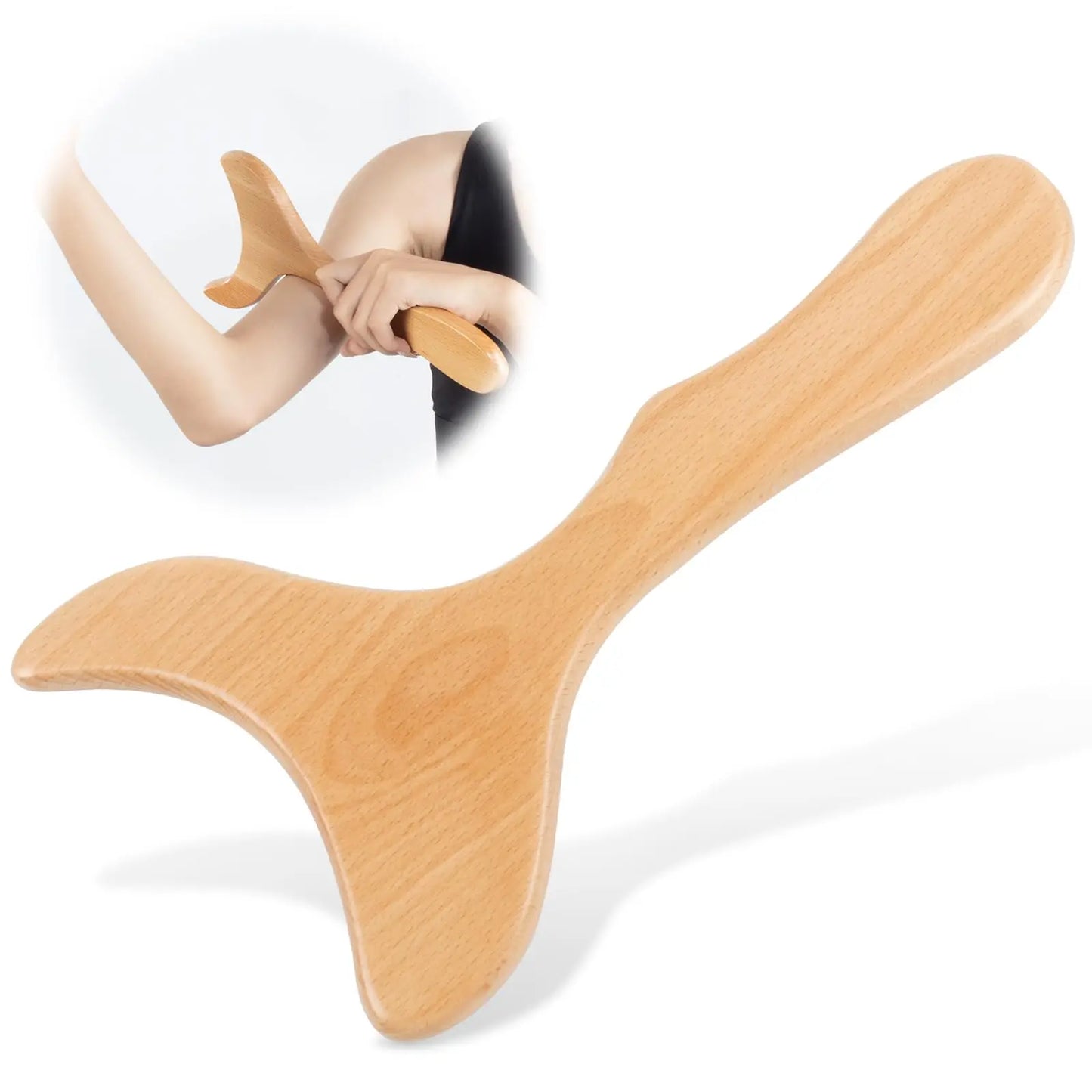 Purilite Select Wooden Massage Roller Tool Set