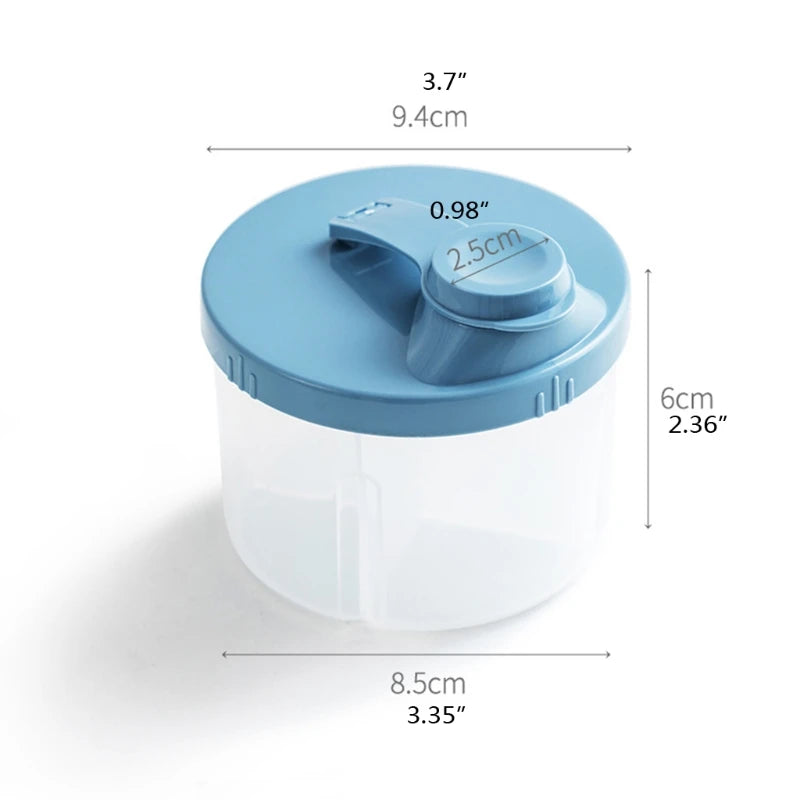 Purilite Select 4-Compartment Baby Food & Milk Powder Storage Box