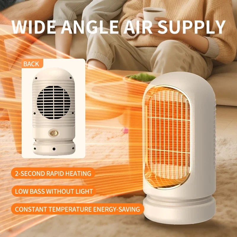 Purilite Select Energy-Saving Small Electric Heater – Quick Heating with Constant Temperature & Safety Features