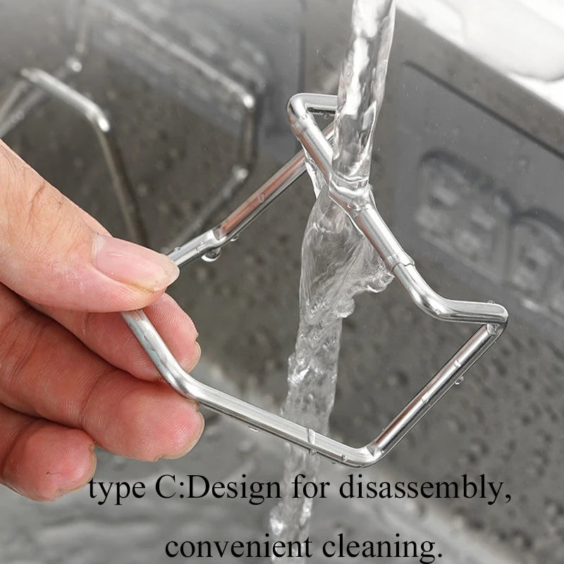 Purilite Select Self-Adhesive Multi-Functional Kitchen Rack