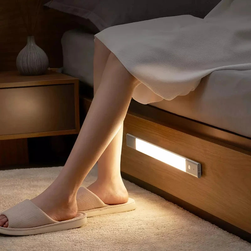 EZVALO Wireless Sensor Light Automatic Smart Induction Night Light Wardrobe Lamp Staircase Backlight for Dormitory LED - PuriLite