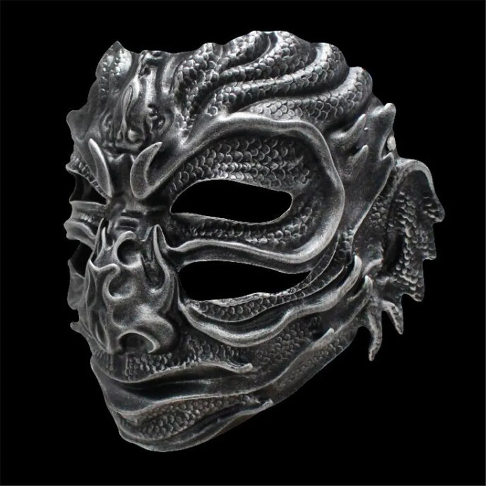 Purilite Select Four Eyed Demon Mask Resin Cosplay & Performance Prop