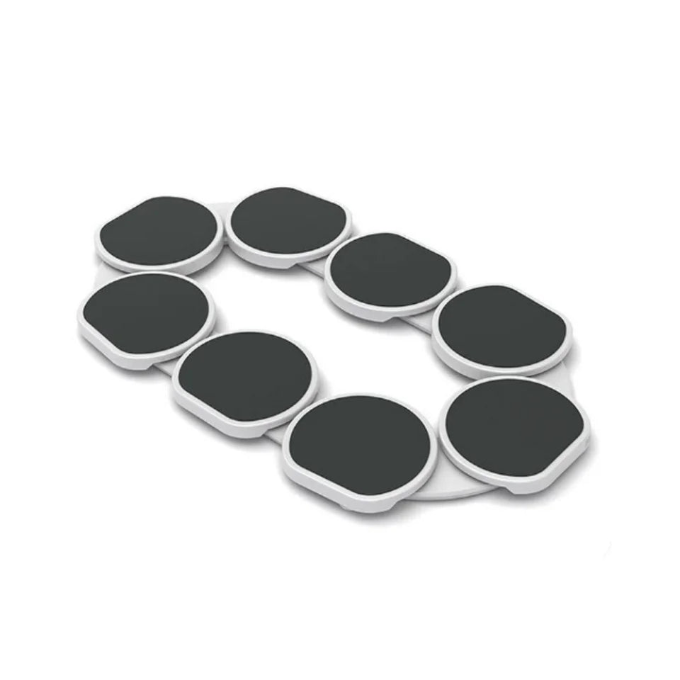 Purilite Select | Multifunctional Oval Food Turntable | Portable Dining Table | Rotating Dining Tray | Train Tableware | Serving Food - PuriLite