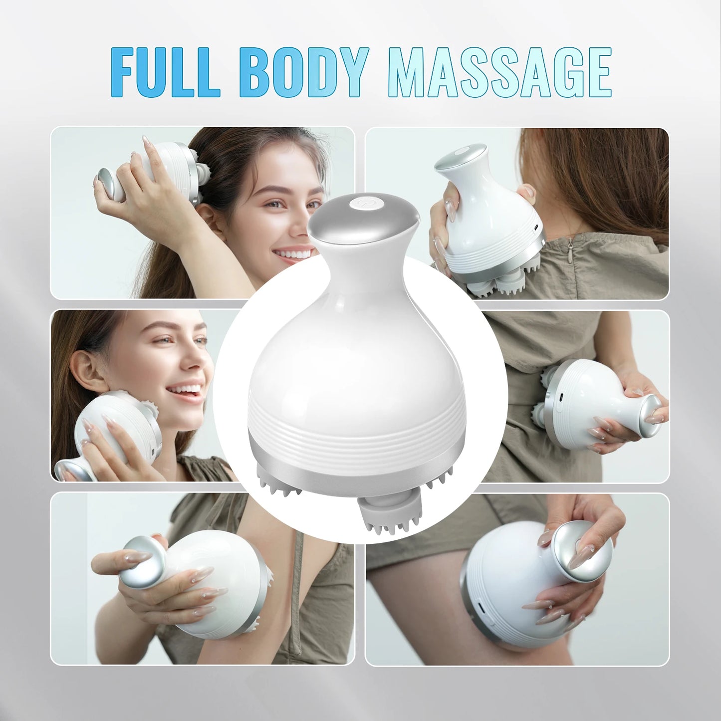 Purilite Select Electric Smart Head Massager