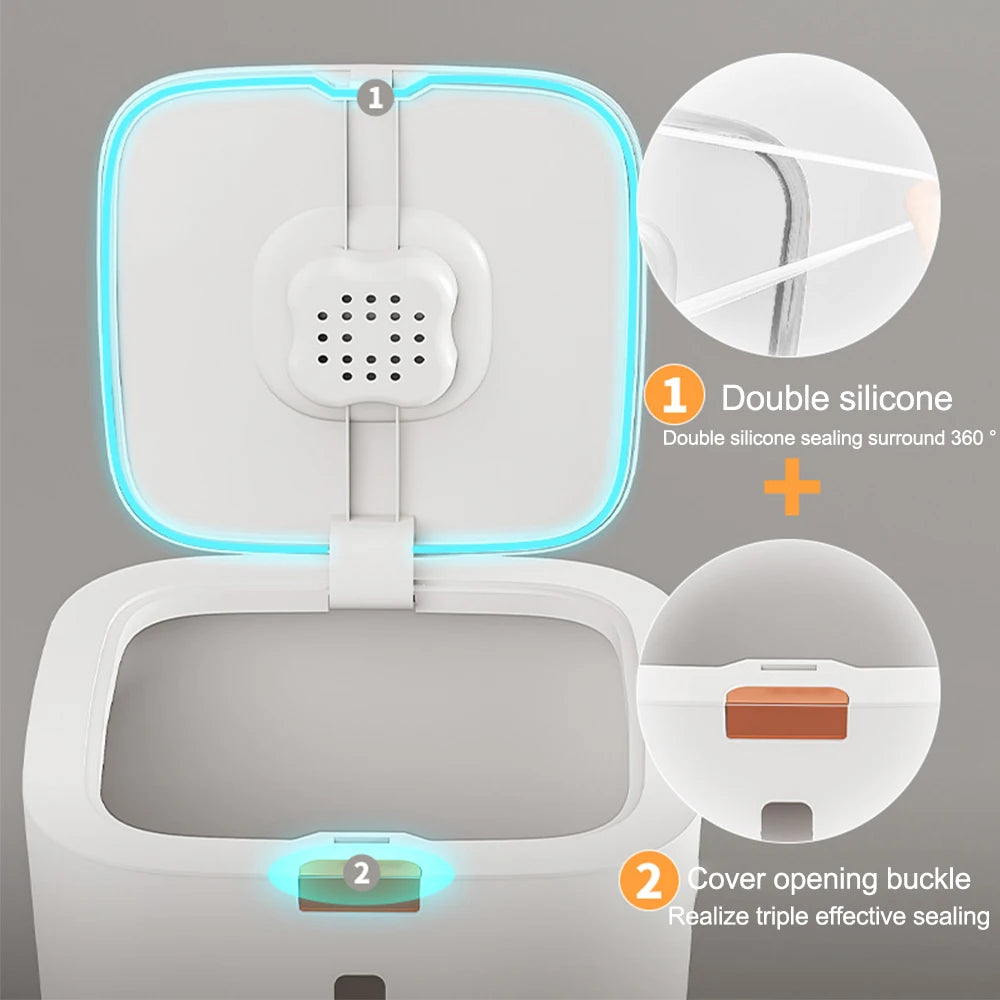 Purilite Select Airtight Rice Storage Container 5KG/10KG – Insect Proof Moisture Proof Grain Storage Box with Sealed Lid, Large Capacity Kitchen Organizer - PuriLite