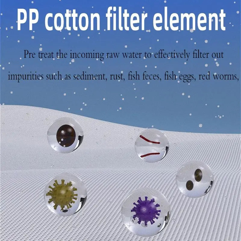 Purilite Select™ Universal PP Cotton Shower Filter – Cleaner Water for Better Skin & Hair