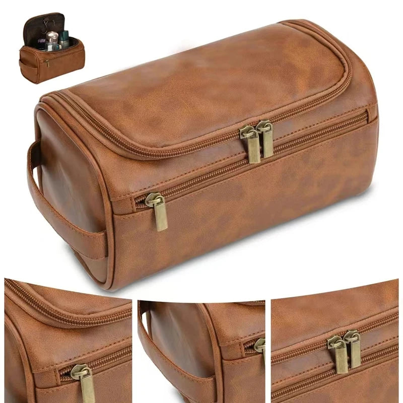 Purilite Select Leather Toiletry Bag