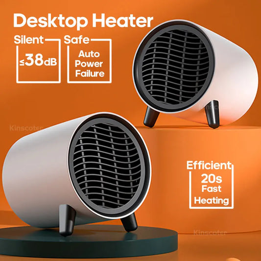Purilite Select 600W Portable Desktop Electric Heater – Compact Heat, Instant Comfort