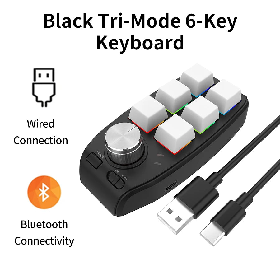 Purilite Select 6-Key RGB Mechanical Macropad