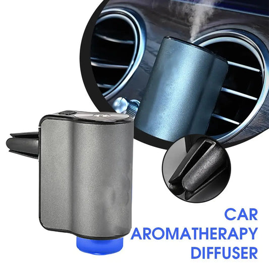 Smart Car Air Freshener 3 Mode Adjustable Auto Aroma Diffusion Aluminum Alloy Design for Home Office Car Interior Pet Area