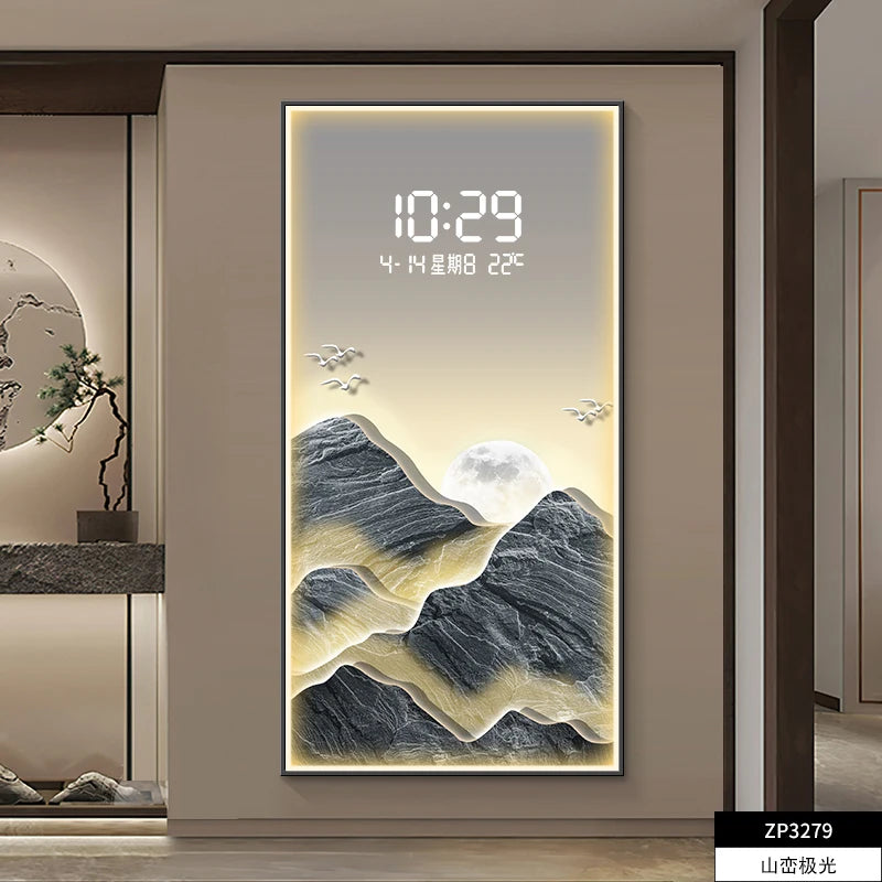 Purilite Select™ LED Digital Wall Clock