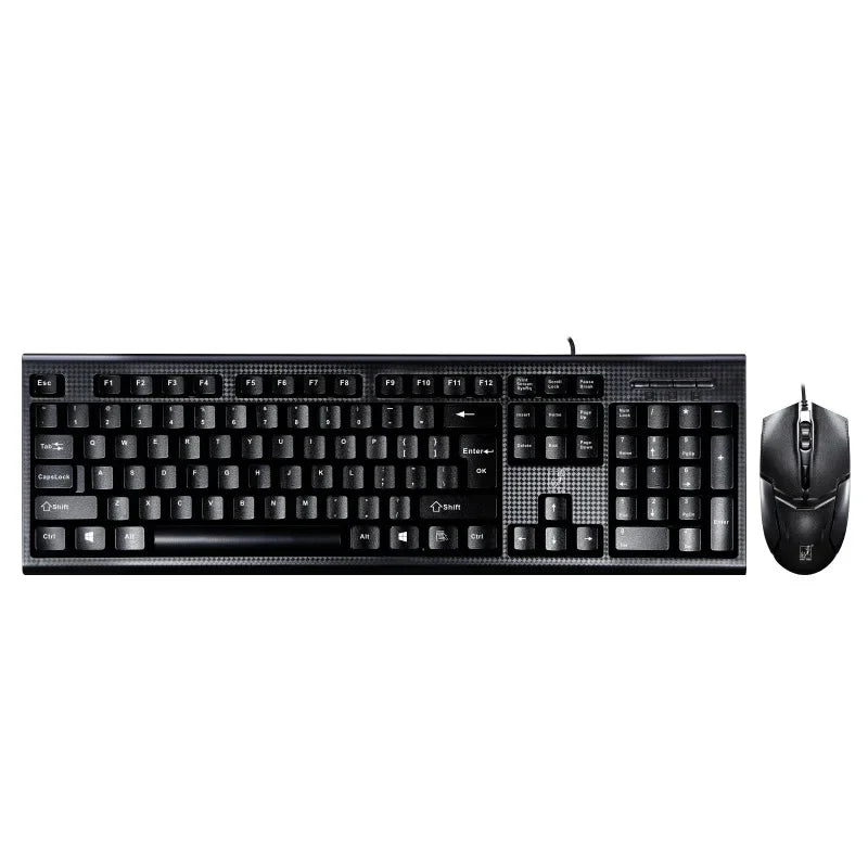 Purilite Select Wired Gaming Mouse & Keyboard Combo Q9