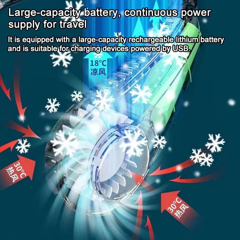 Purilite Select Neck Fan – Bladeless, Wearable, and Built for Summer Comfort