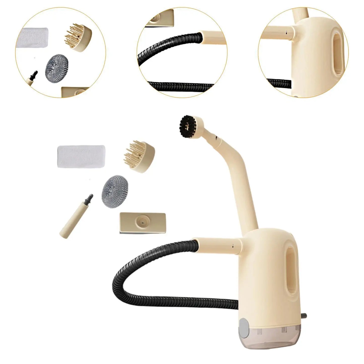 Purilite Select™ Compact Handheld Steam Cleaner