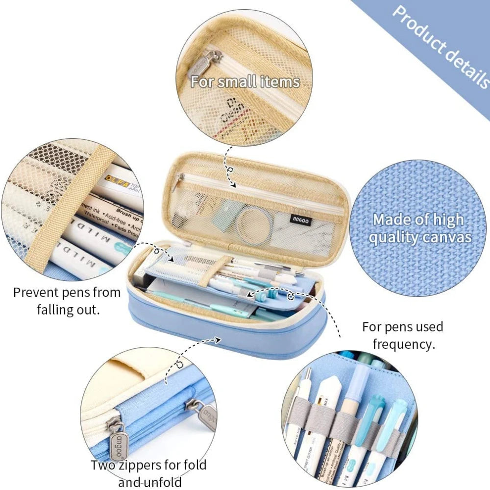Purilite Select Large Capacity Kawaii Pencil Case