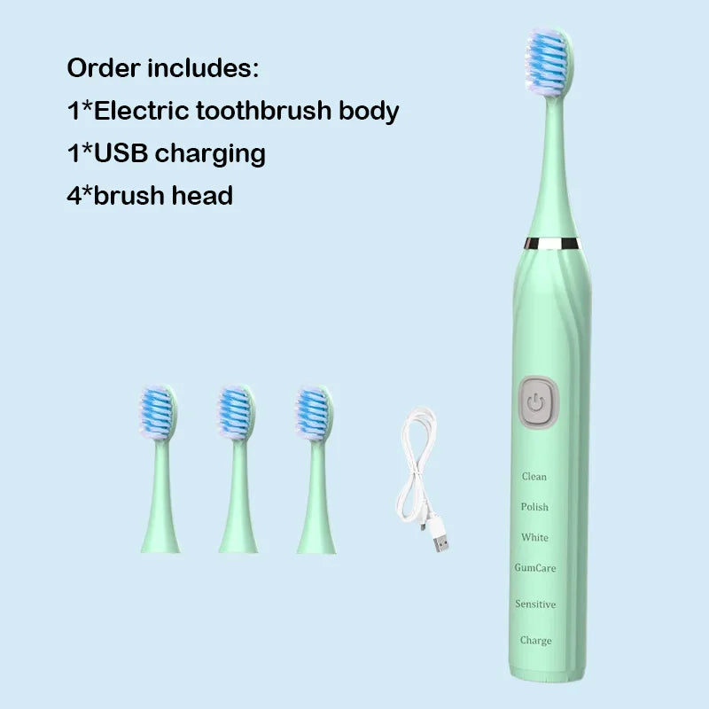 Purilite Select™ Rechargeable Sonic Electric Toothbrush