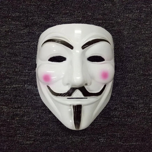 Purilite Select Hackers Multi-Color V Mask – Cosplay & Masquerade Face Mask - PuriLite
