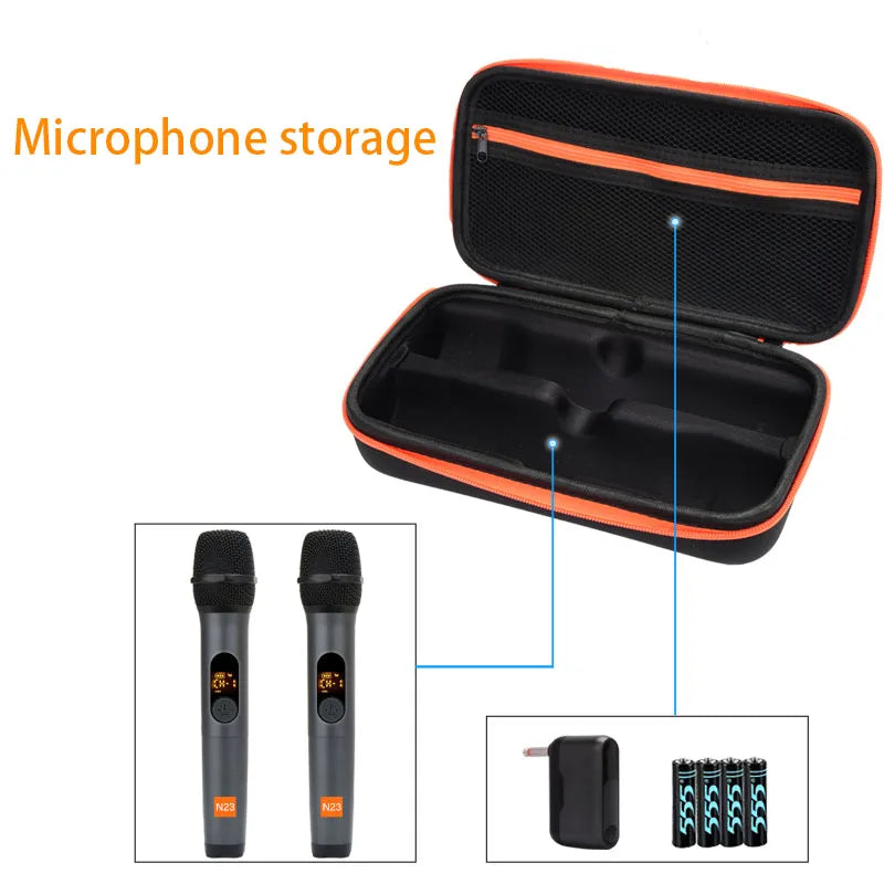 Purilite Select Portable Microphone Storage Bag for JBL Wireless Dual Microphone System