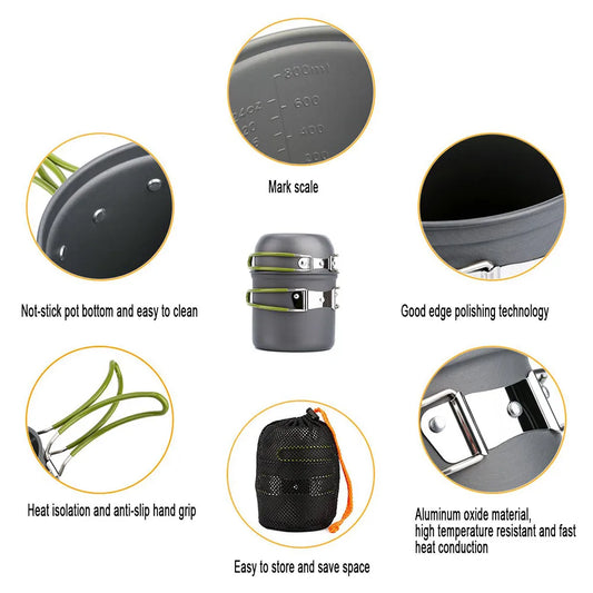 Purilite Select – DS 101 Ultralight Camping Cookware Set