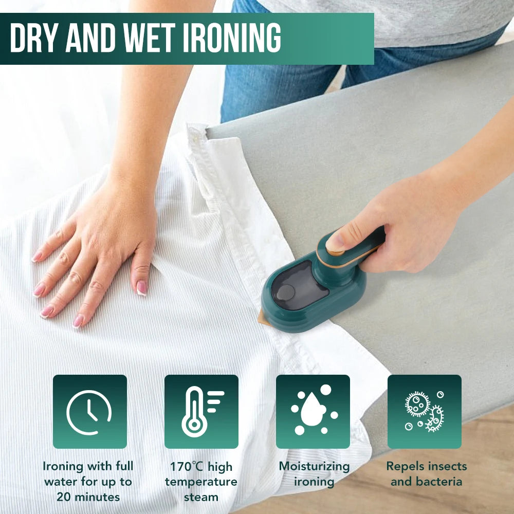 Purilite Select Foldable Garment Steamer – Compact, Powerful, and Travel-Ready