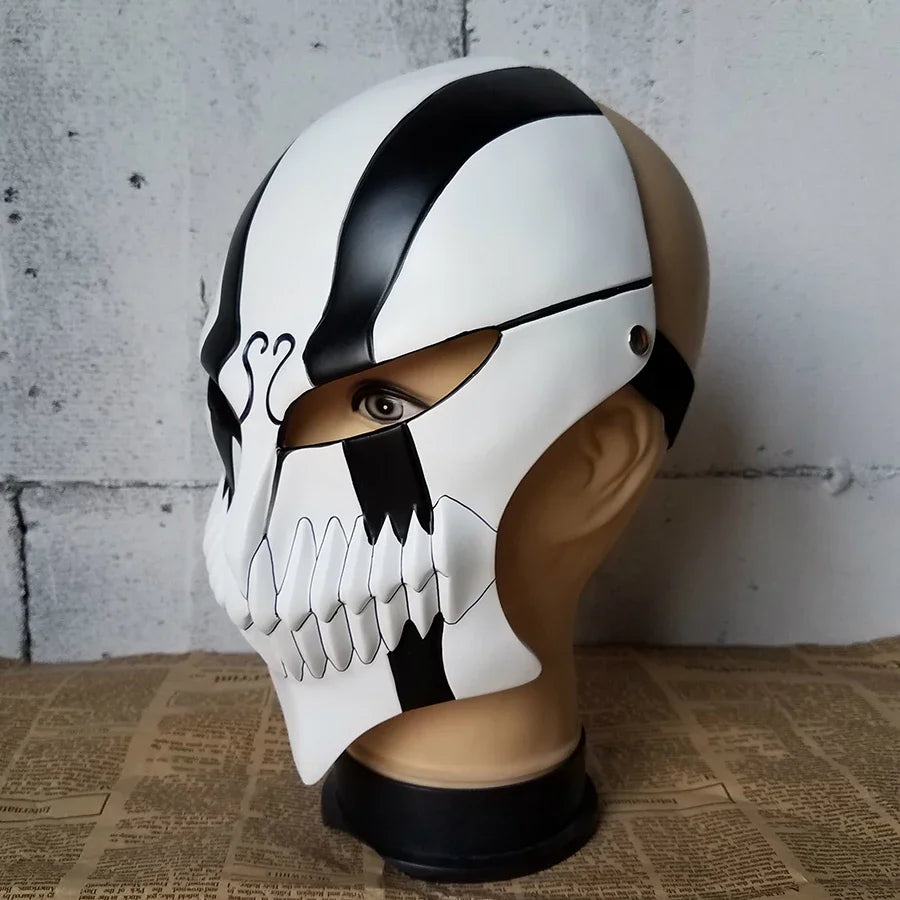 Purilite Select Ichigo Kurosaki Hollow Mask – Full‑Face Resin Anime Cosplay & Collectible