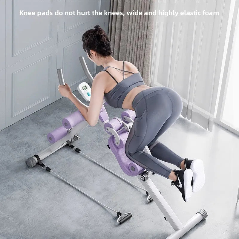 Purilite Select Multifunctional Home Gym Fitness Machine – Abdominal & Waist Trainer with Knee-Friendly Sliding Rail for Core, Leg, and Full-Body Workouts - PuriLite