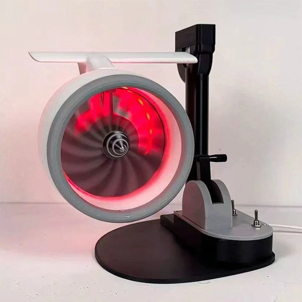 Purilite Select USB Desk Fan with Humidifier Mist Function and LED Ambient Light – Compact Desktop Airflow Fan for Home and Office - PuriLite