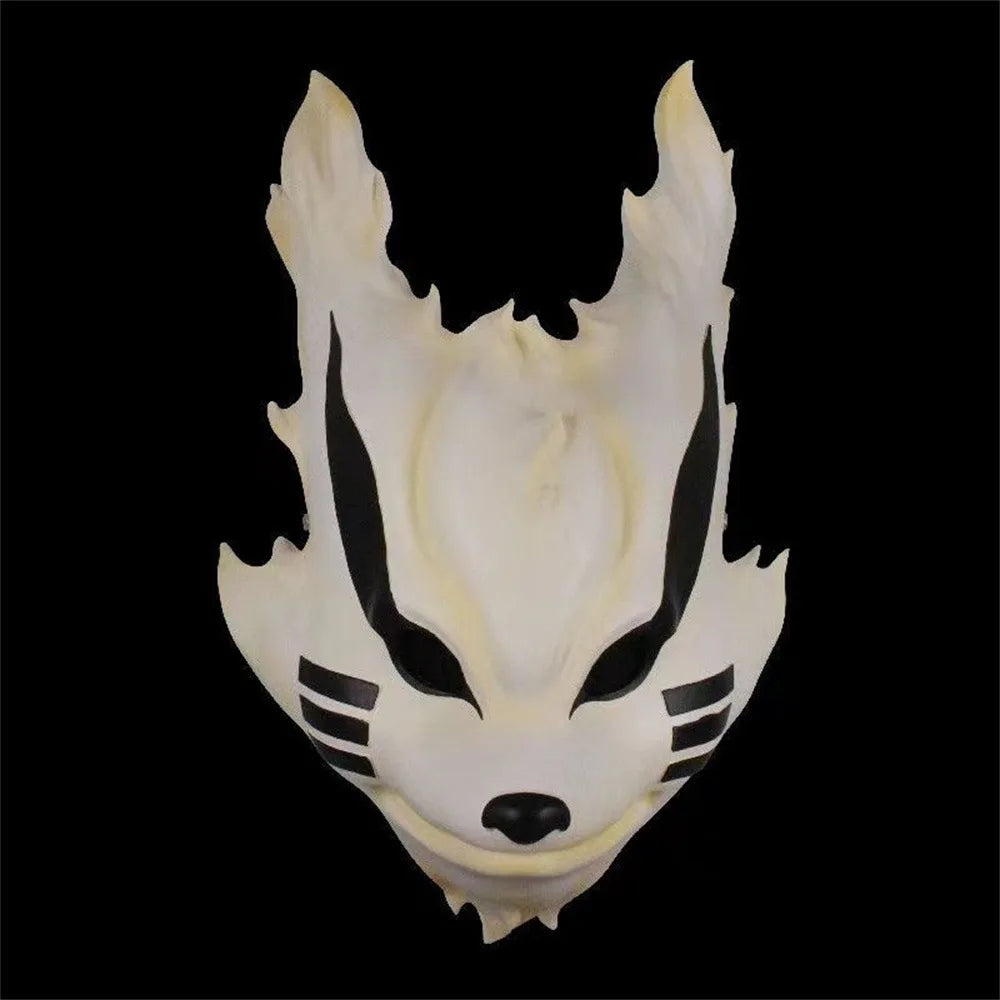 Character Dress up Resin Mask Halloween Fox Mask Party Cosplay Mask