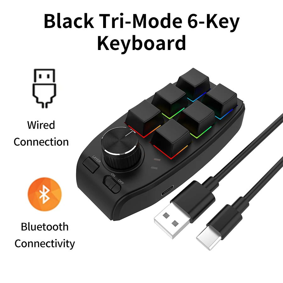 Purilite Select 6-Key RGB Mechanical Macropad