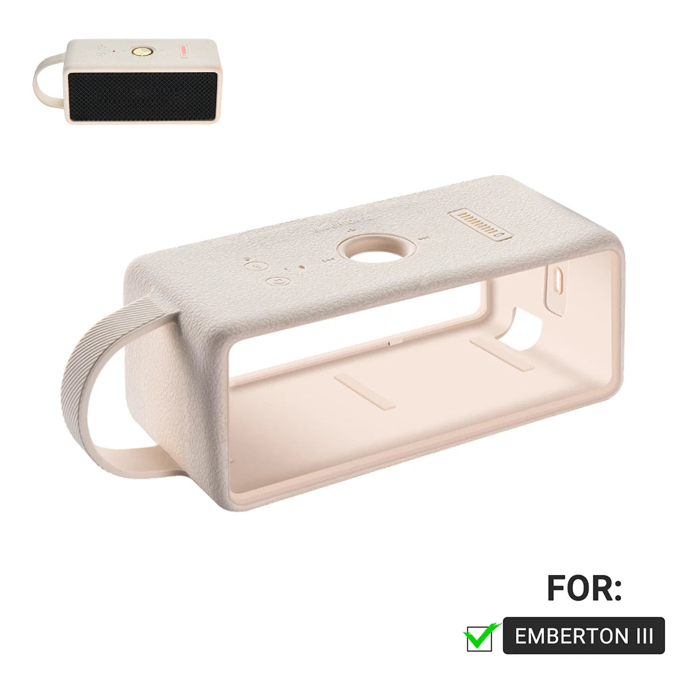 Purilite Select – Silicone Protective Case with Handle for Marshall EMBERTON III Bluetooth Speaker