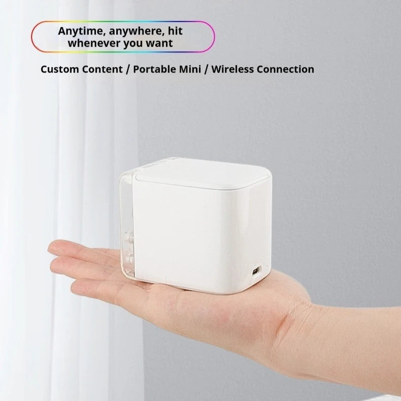 Purilite Select Portable Color Mini Inkjet Printer Wireless WiFi 2.4G Handheld Mobile Printer for Gift Cards, Logos, Labels and Custom Printing - PuriLite
