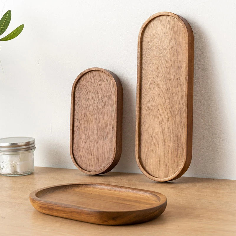 Purilite Select Solid Wood Dessert Tray