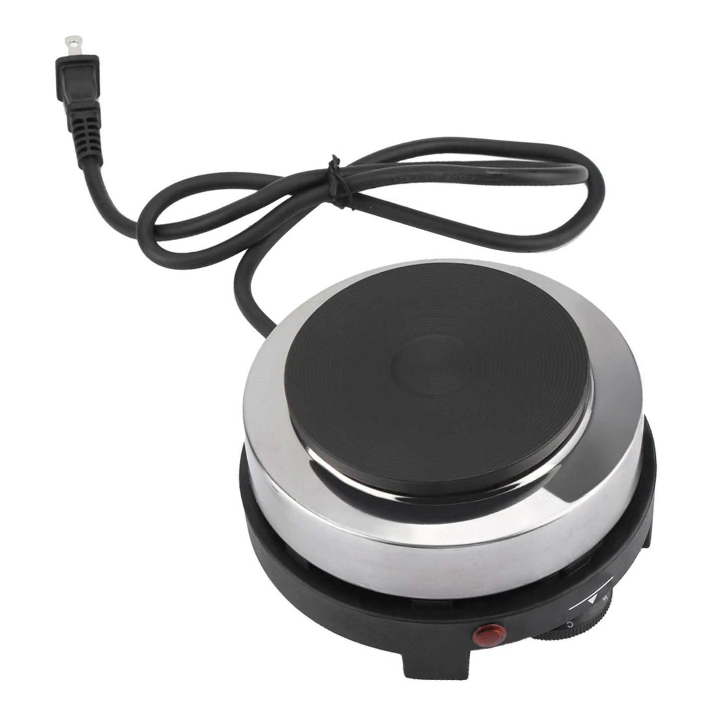 Purilite Select Portable 500W Electric Mini Stove Hot Plate – Compact Multifunction Heater for Home & Travel (110V US Plug)