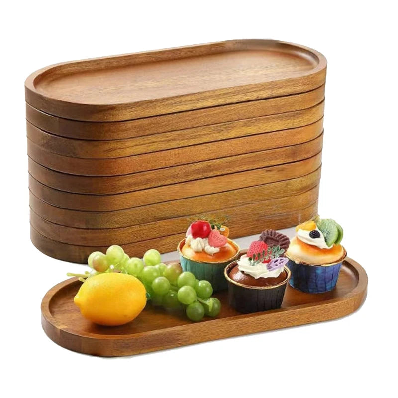 Purilite Select Solid Wood Dessert Tray