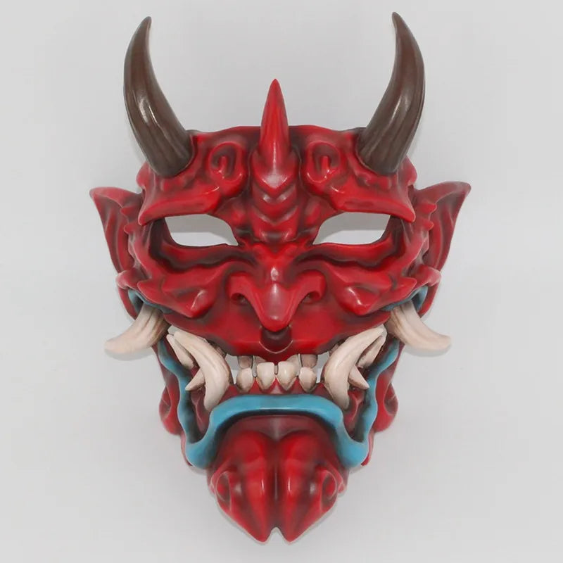 Purilite Select Red Grimace Mask Pendant Resin Full-Face Roleplay & Costume Prop