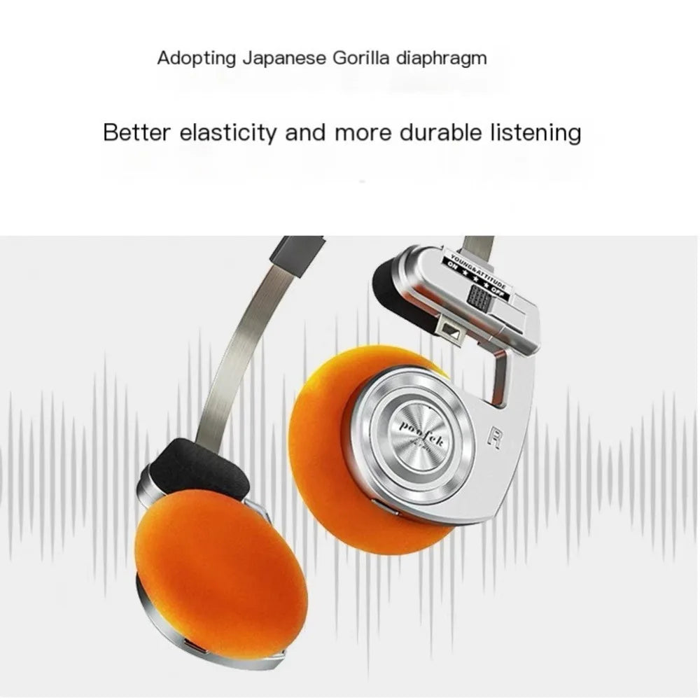 Purilite Select™ Retro Foldable Bluetooth 5.3 Wireless Headphones