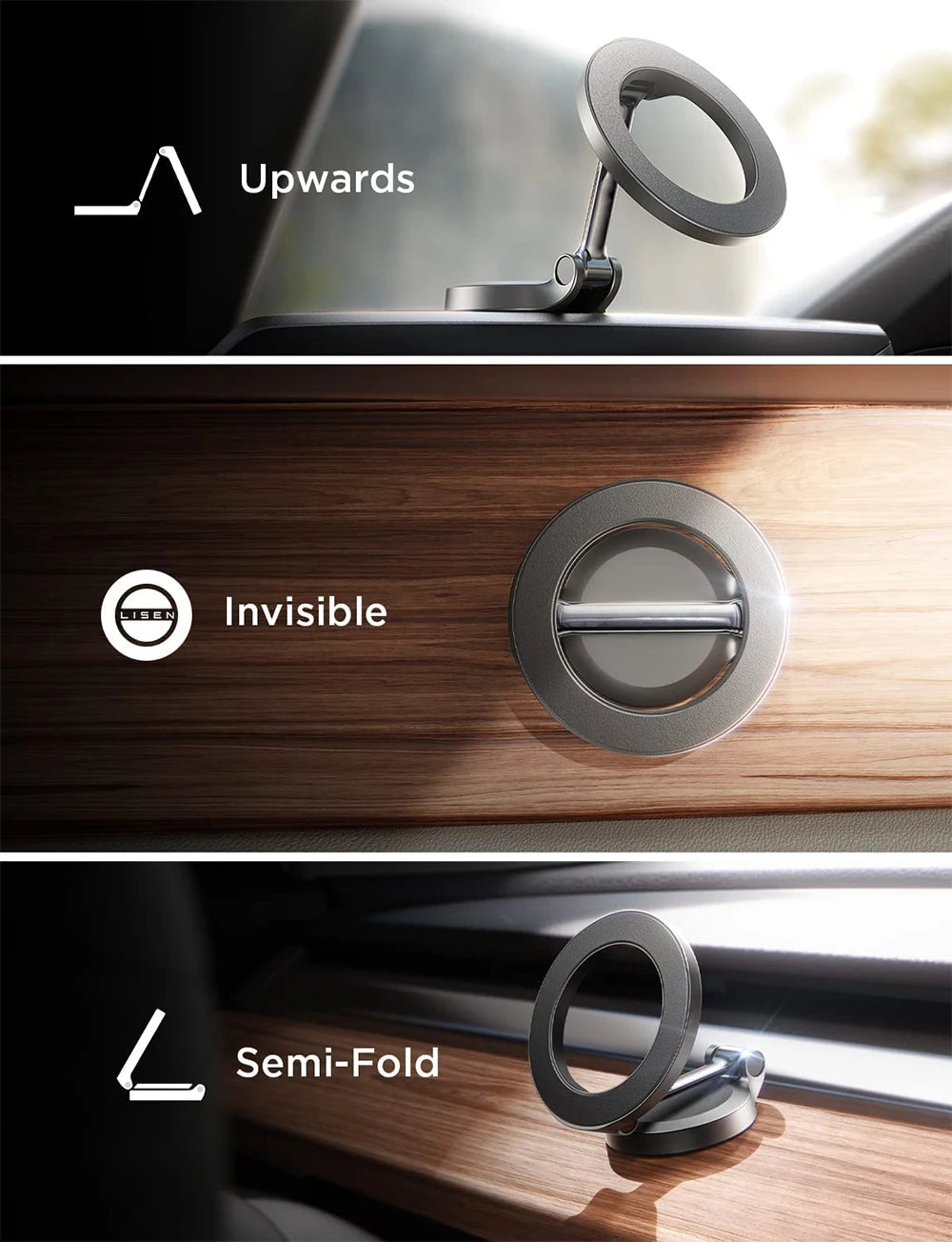 Purilite Select 1080 MagSafe Car Phone Holder